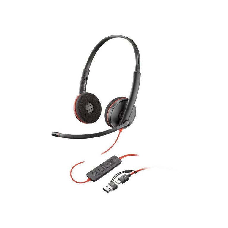 Auriculares Poly Blackwire 3220