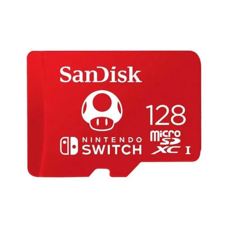 Memoria MicroSDXC SanDisk 128GB para Nintendo Switch